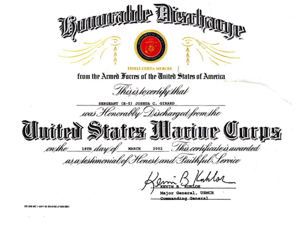 Navy & Marines Achievement Award