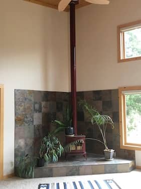 Wood Buring Fireplace