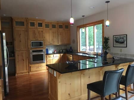 Kitchen Counter And Cabinets